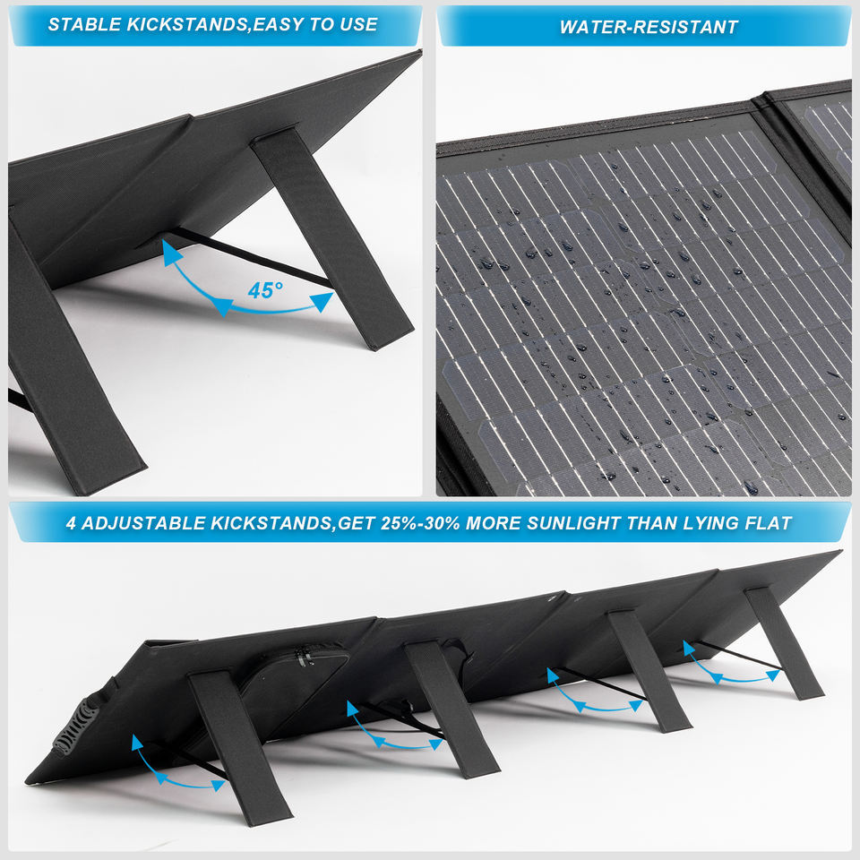 DSBsolar 100W Foldable Solar Panel By PAIDU