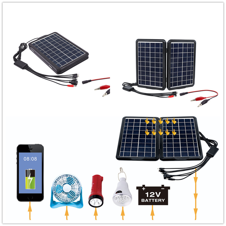 DSBsolar 12W18V Foldable Portable Solar Panel By PAIDU