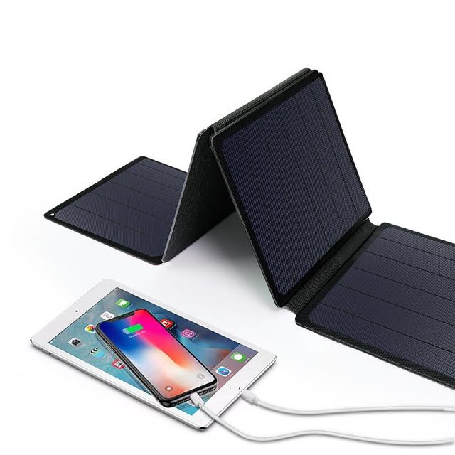 DSBsolar 56W Foldable Portable USB Solar Panel By PAIDU